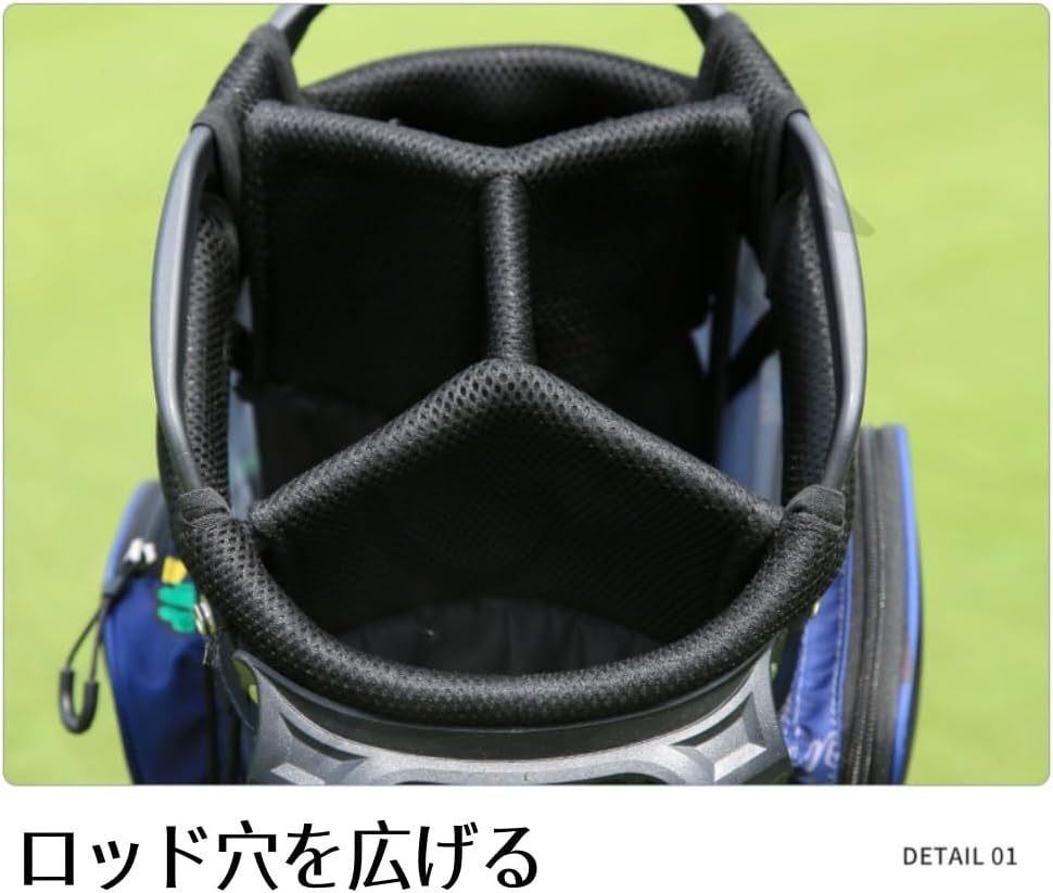 KCNN ゴルフバッグ、キャディバッグ、ゴルフバッグ、クラブケース